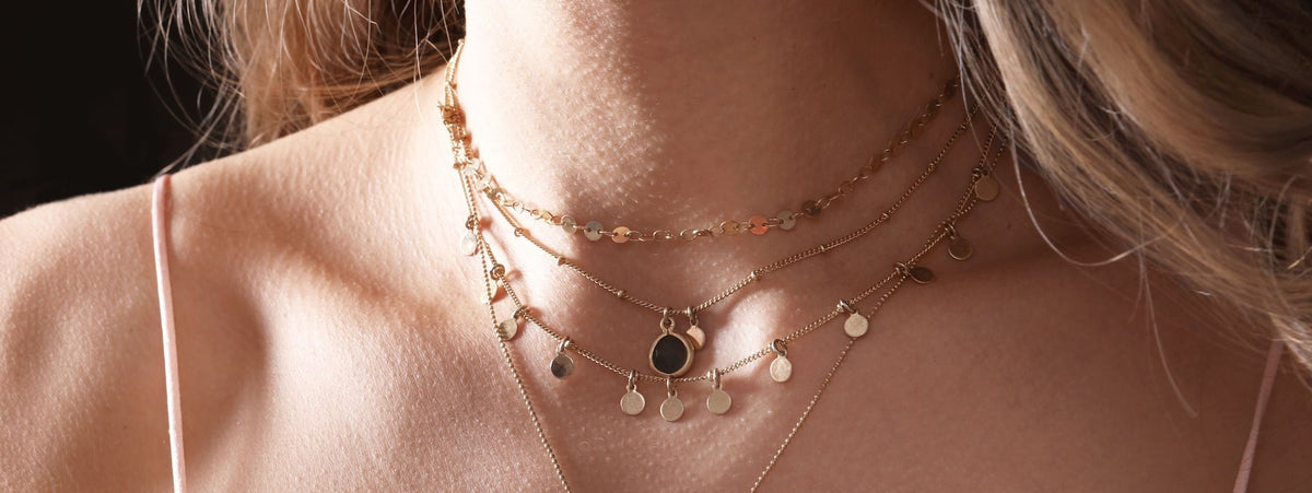 how to layer necklaces
