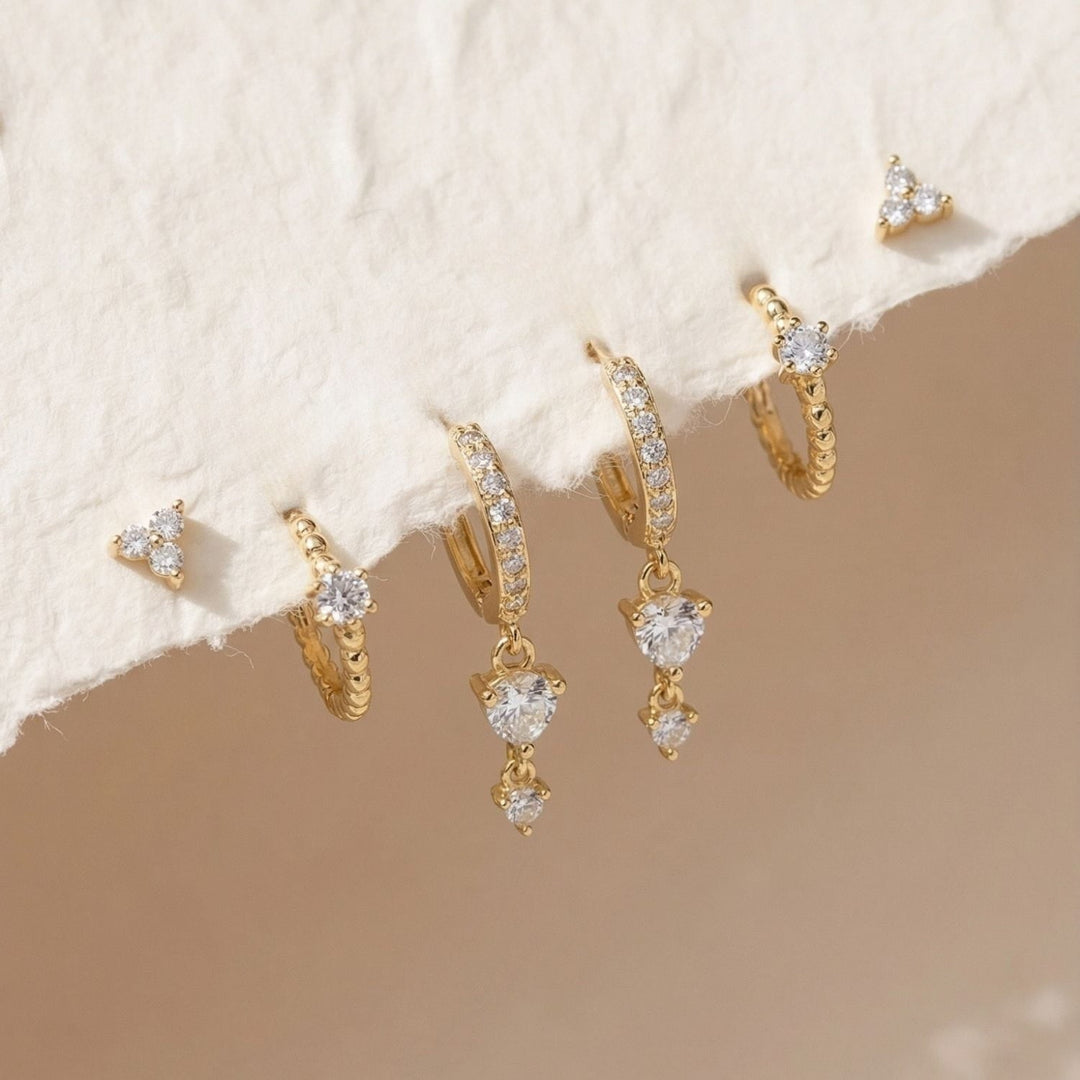 Cubic Zirconia Earrings, CZ Earrings