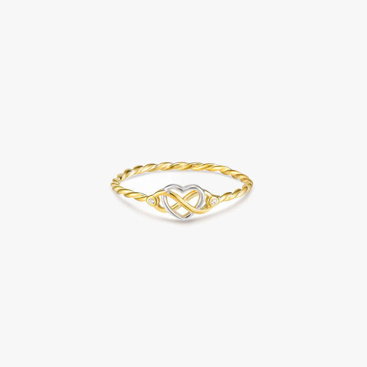 Aria Infinity Heart Ring