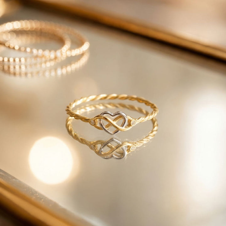 Aria Infinity Heart Ring