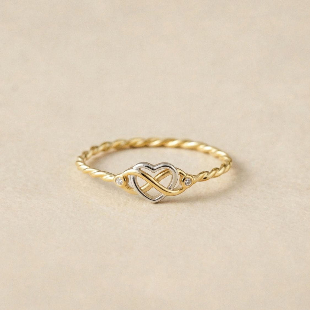 Aria Infinity Heart Ring