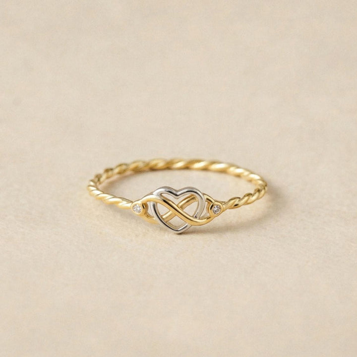 Aria Infinity Heart Ring