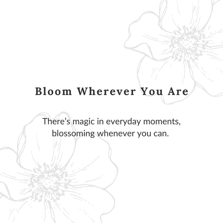 Ayla Flower Drop Stud Earrings Silver