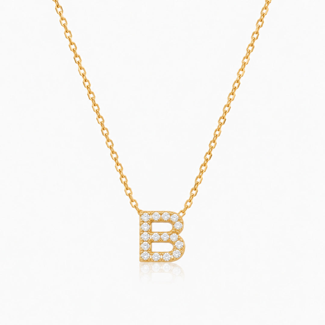 Dainty Initial Necklace