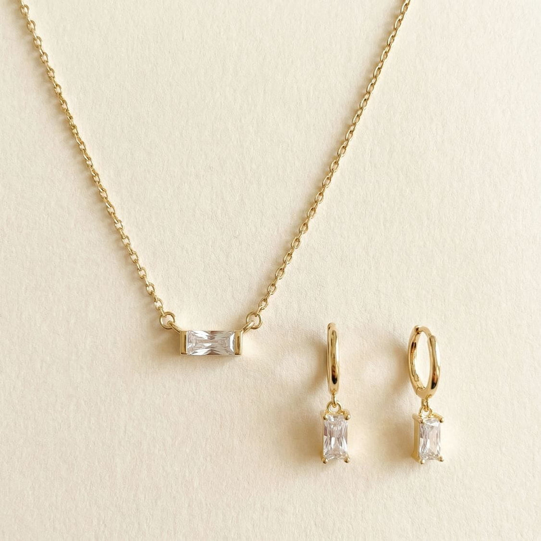 Baguette Jewellery Set