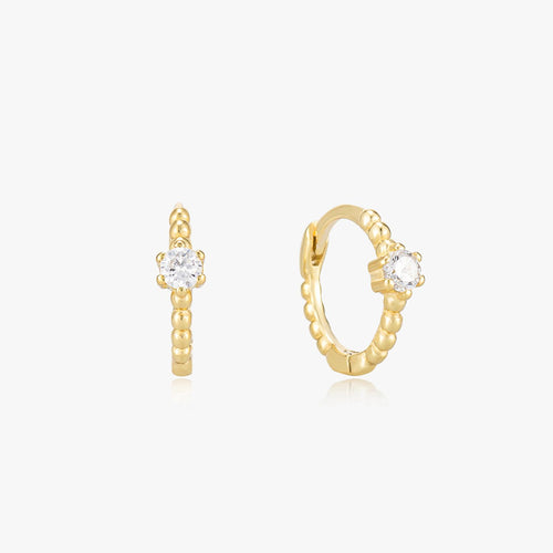 Bella Gold Huggie Earrings