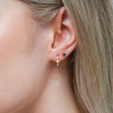 Pettie Birthstone Stud Earrings