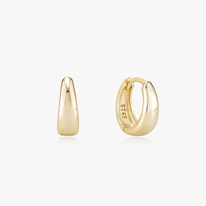 Chloe Gold Huggie Earrings