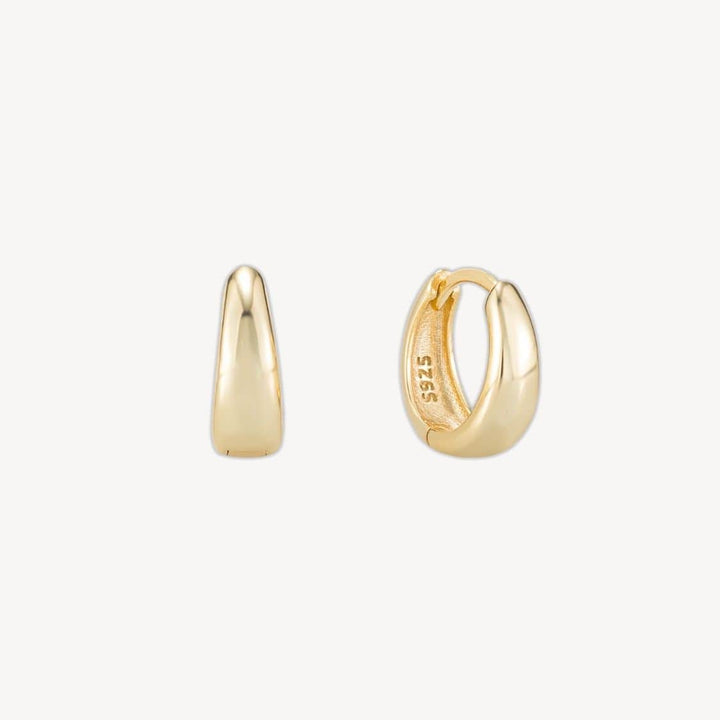 Chloe Gold Huggie Earrings