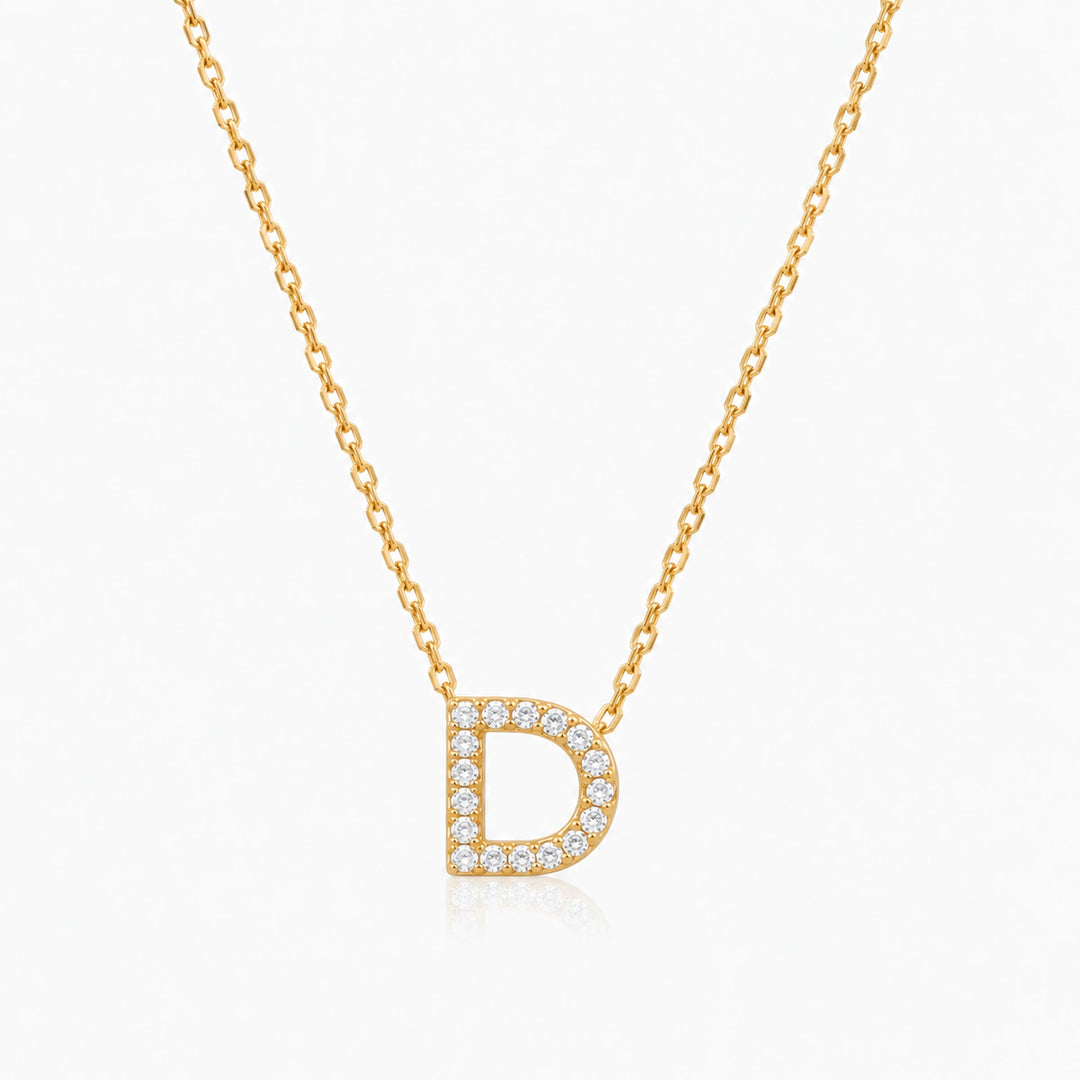 Dainty Initial Necklace