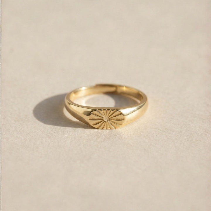 Diana Gold Sunrise Ring