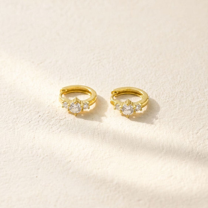 ElinTrioSparkleHuggieEarrings