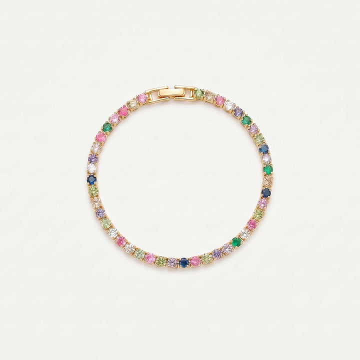 Elira Rainbow Tennis Bracelet