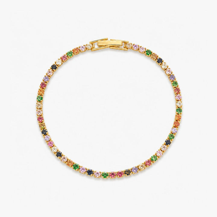 Elira Rainbow Tennis Bracelet