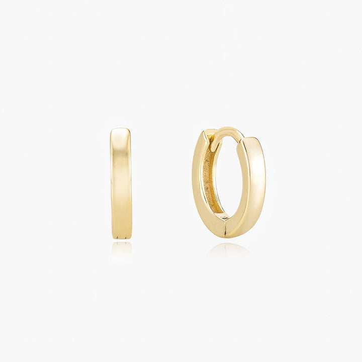 Ella Gold Huggie Earrings