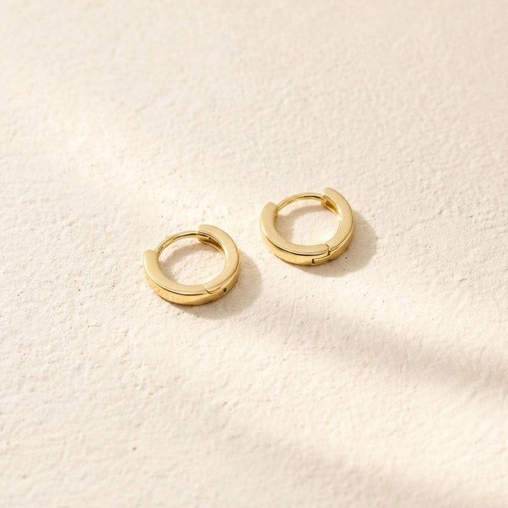 Ella Gold Huggie Earrings