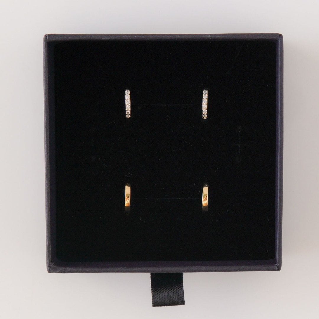 Everyday Essential Huggie Set Gold