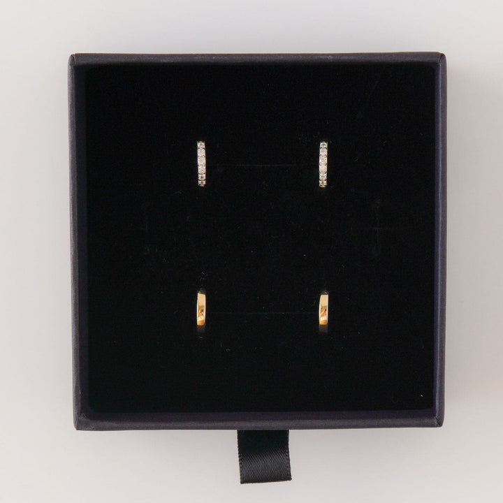 Everyday Essential Huggie Set Gold