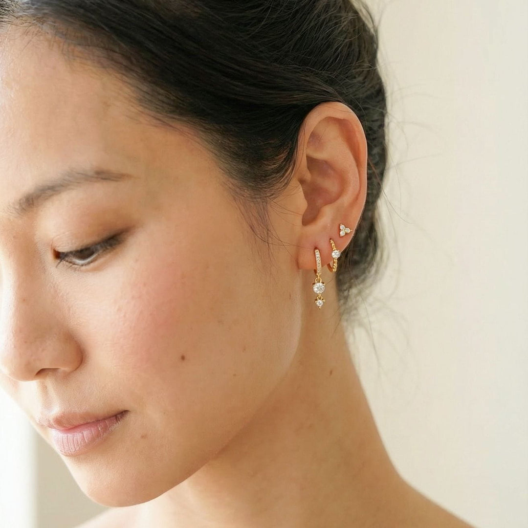 Everyday Sparkle Trio Set Gold