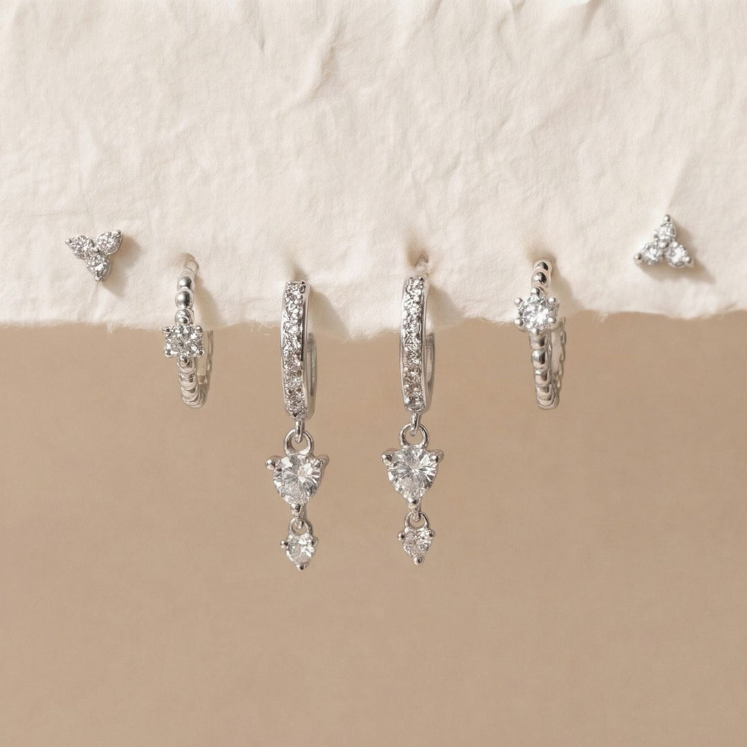 Everyday Sparkle Trio Set Silver