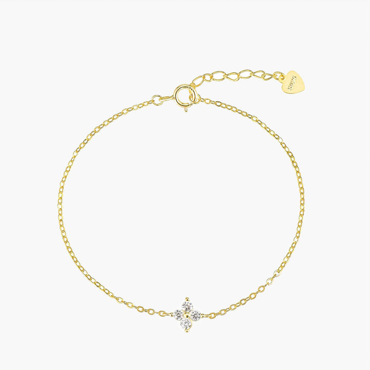 Flora Gold Flower Bracelet
