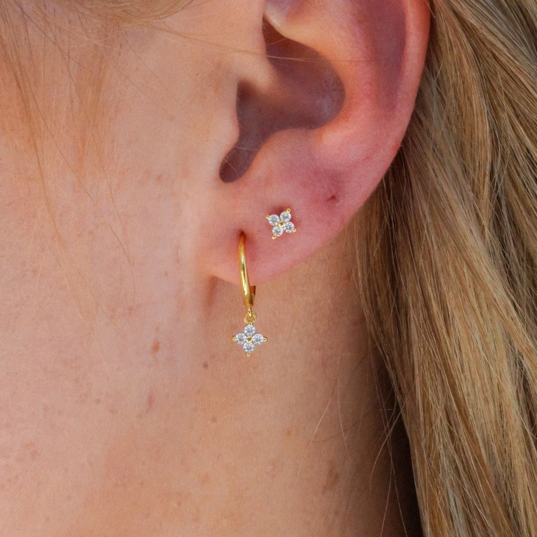 Eaaring Stack Earring Stacks | 18k Gold & Sterling Silver – LYANG & CO.