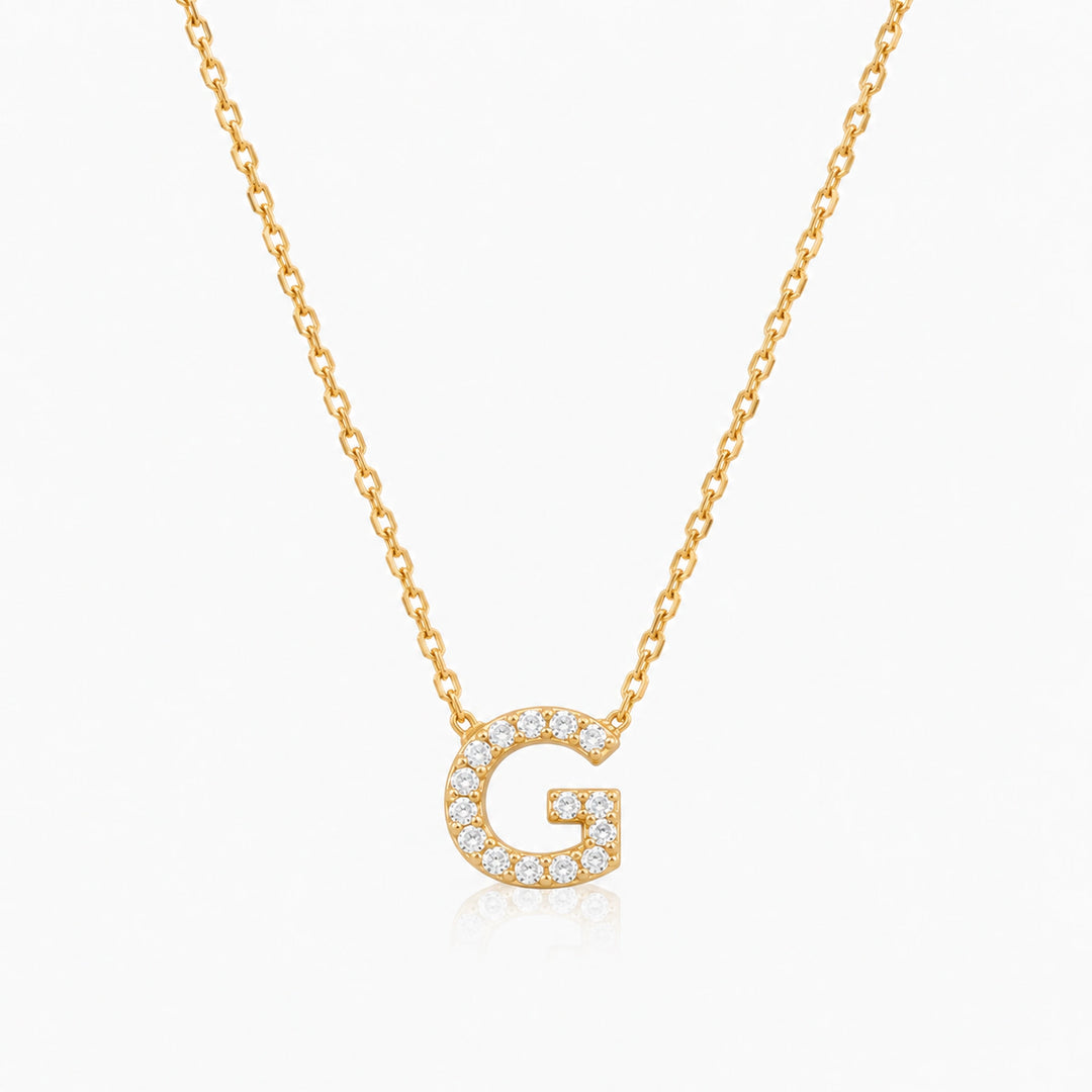 Dainty Initial Necklace
