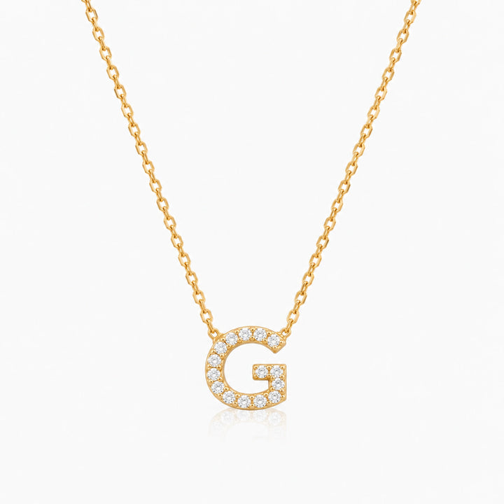 Dainty Initial Necklace