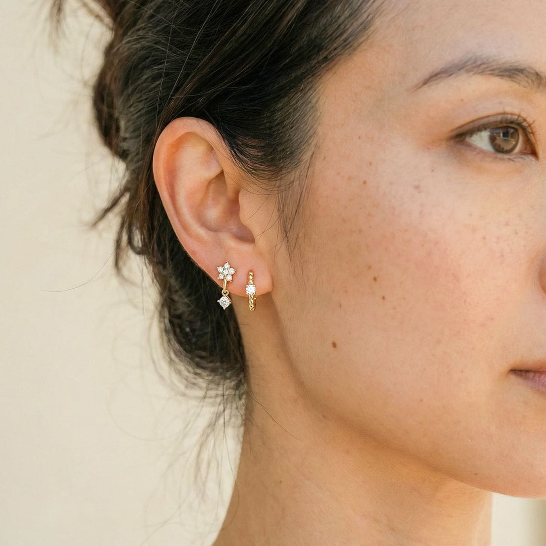 Josie Floral Harmony Drop Earrings