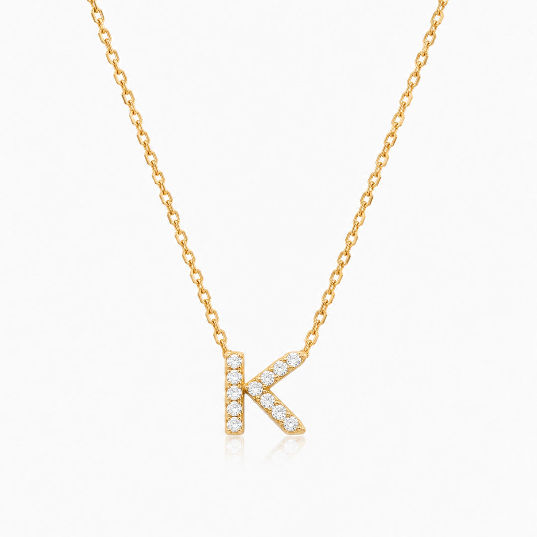 Dainty Initial Necklace