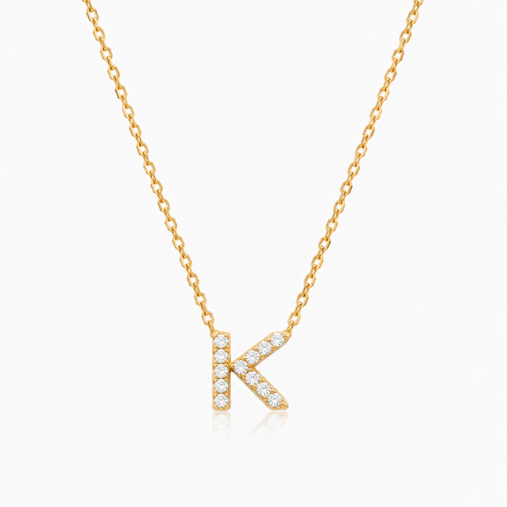 Dainty Initial Necklace