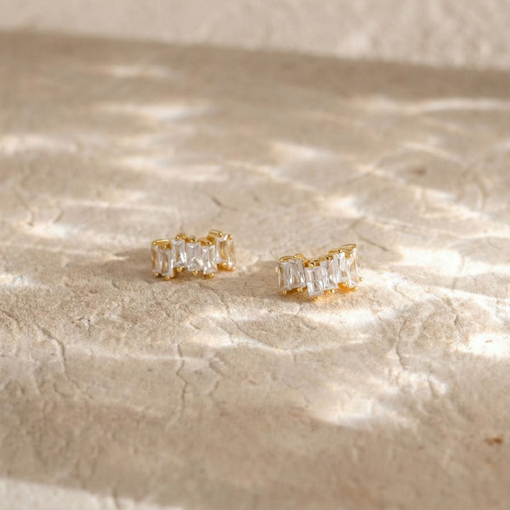 Leyla Gold Chunky Hoop Earrings