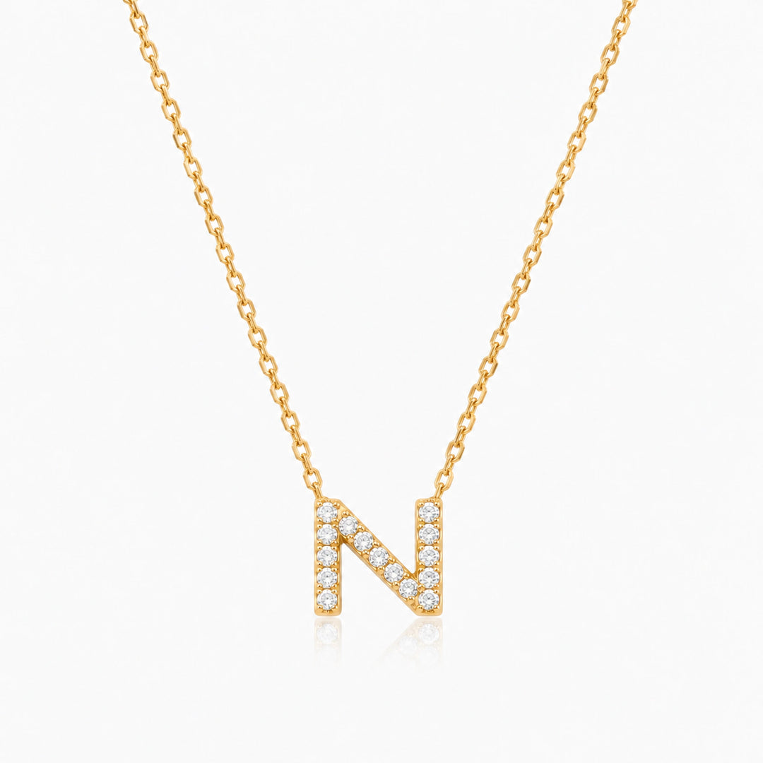 Dainty Initial Necklace