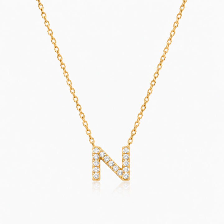 Dainty Initial Necklace