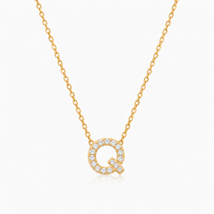 Dainty Initial Necklace