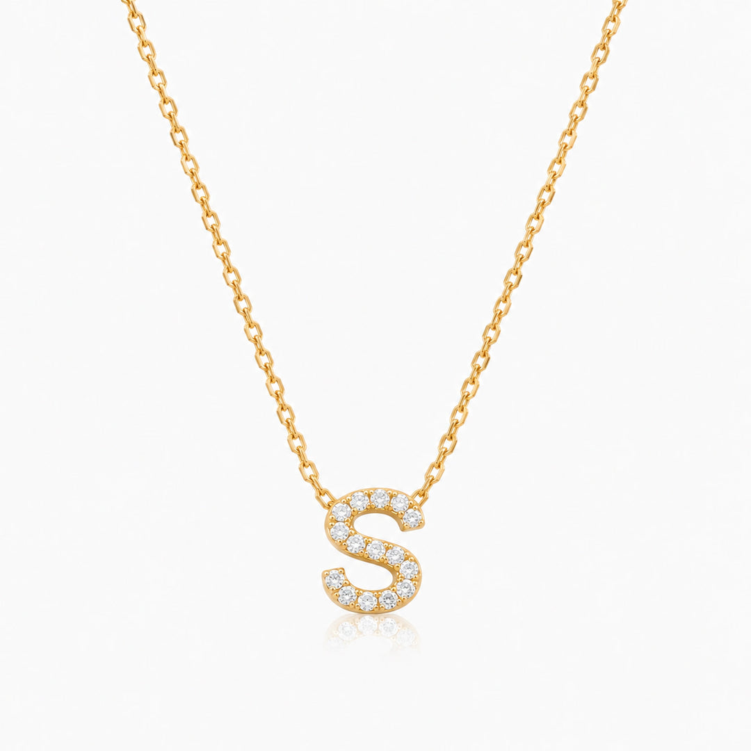 Dainty Initial Necklace