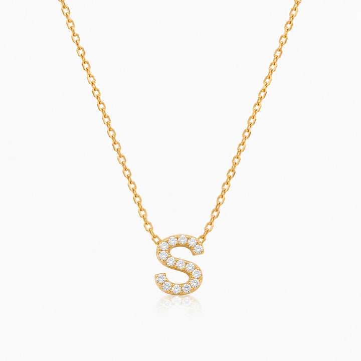 Dainty Initial Necklace