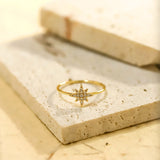Signe Starburst Ring Gold