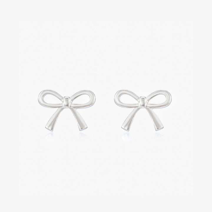 Sonya Pettie Silver Bow Earrings