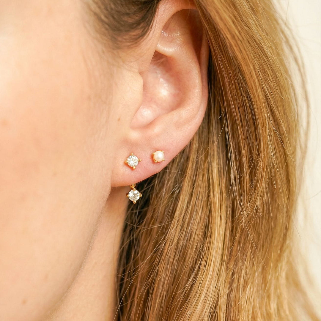 Sydney 2-in-1 Sparkle Stud Earrings