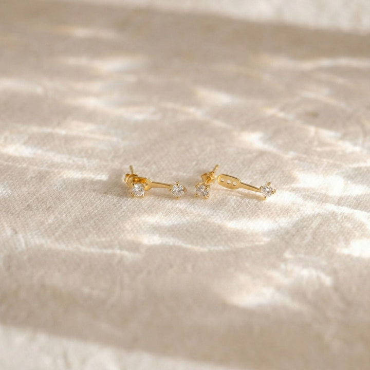 Sydney 2-in-1 Sparkle Stud Earrings