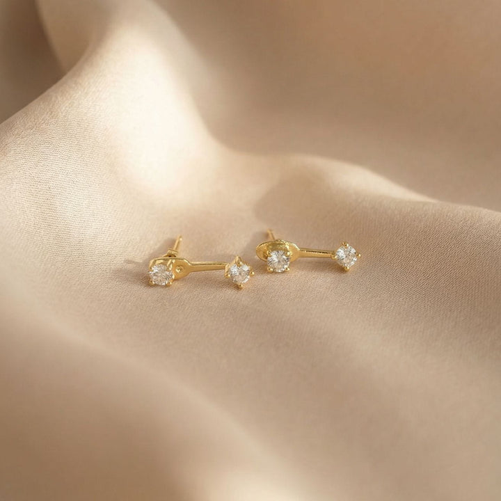 Sydney 2-in-1 Sparkle Stud Earrings