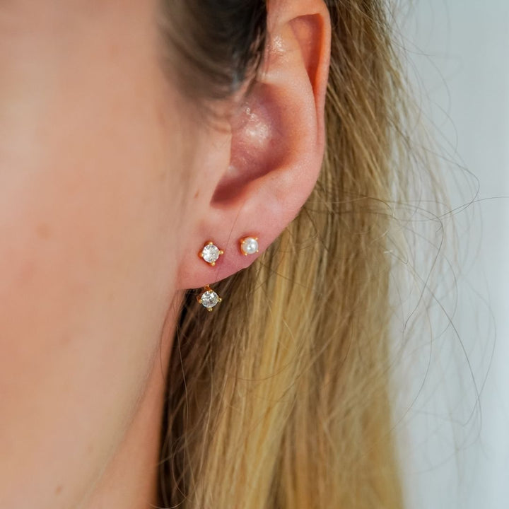 Sydney 2-in-1 Sparkle Stud Earrings