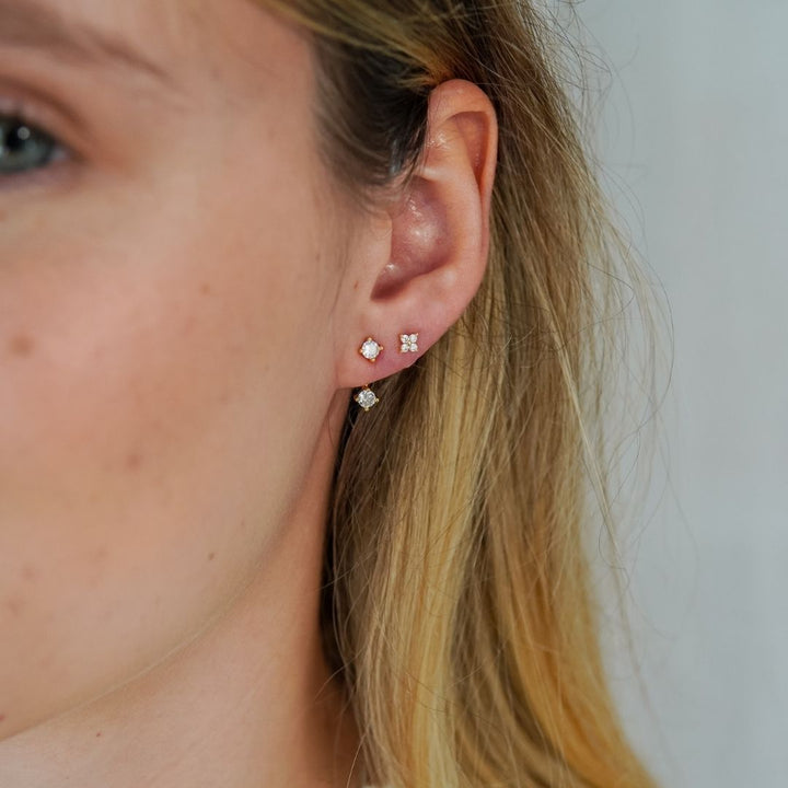 Sydney 2-in-1 Sparkle Stud Earrings