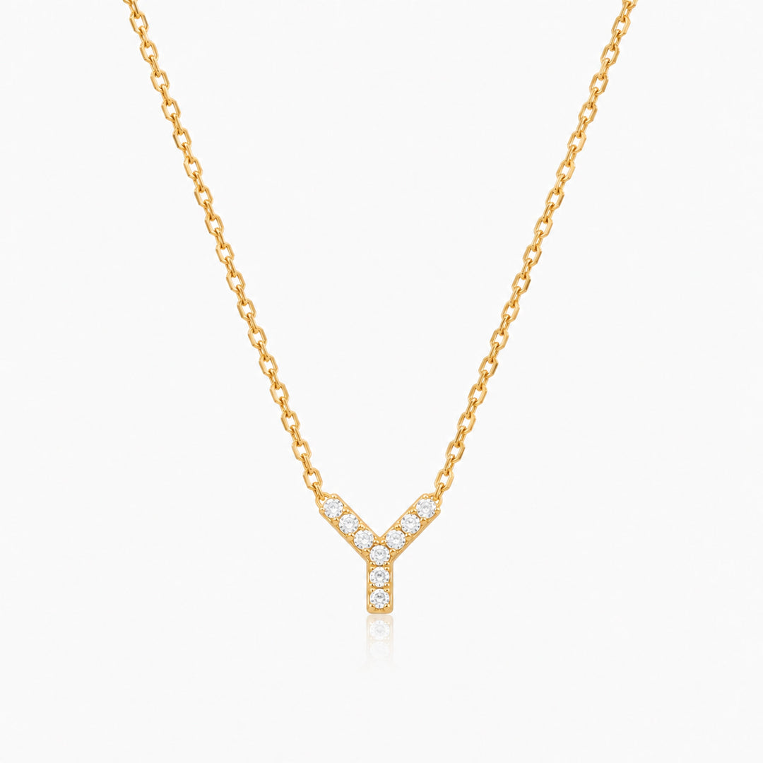 Dainty Initial Necklace