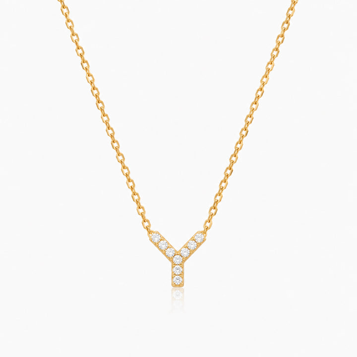 Dainty Initial Necklace