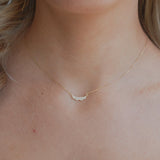 Lucie Dainty Angel Wings Necklace