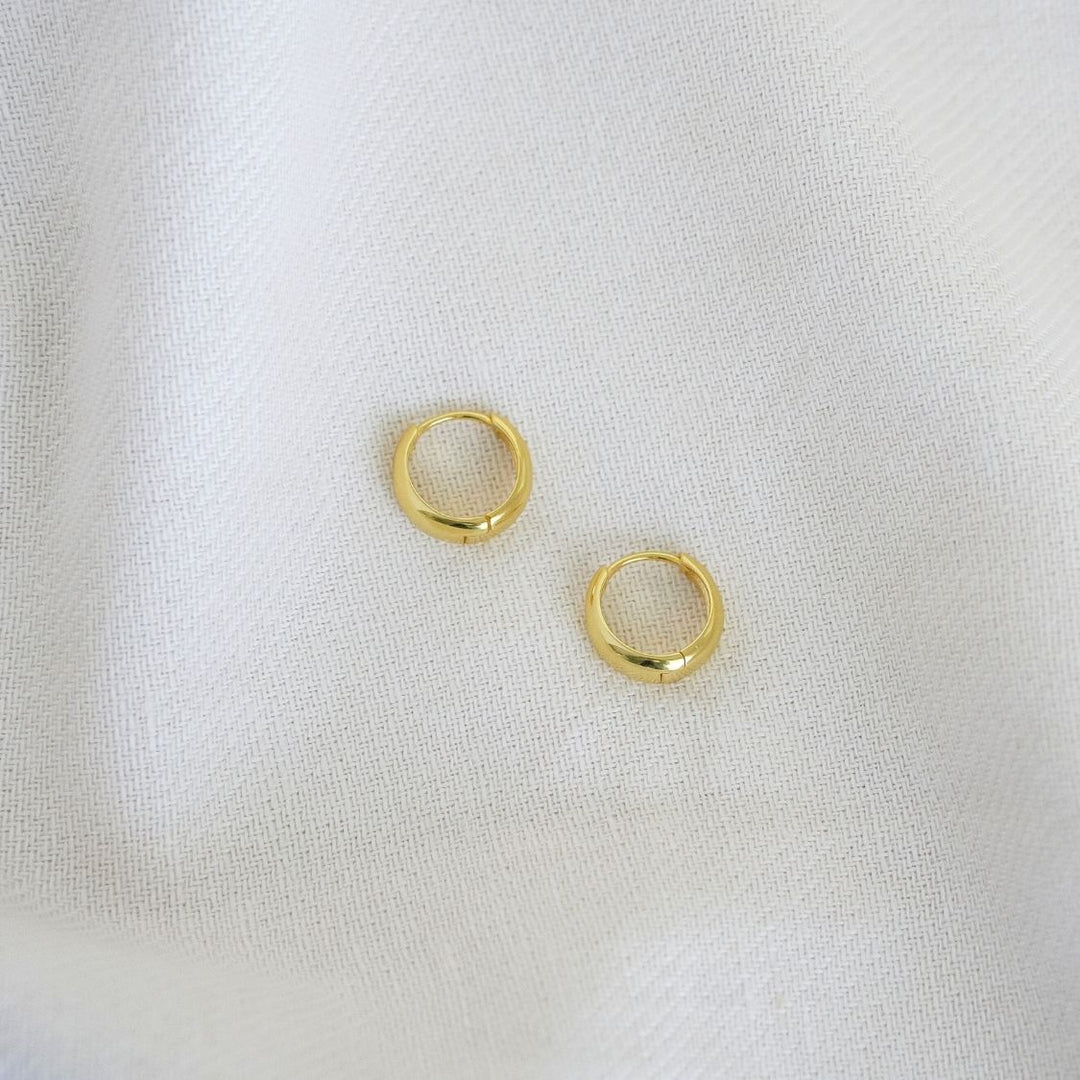Chloe Gold Huggie Earrings