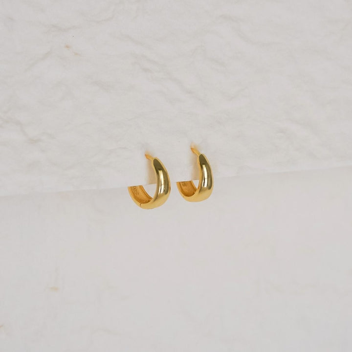 Chloe Gold Huggie Earrings