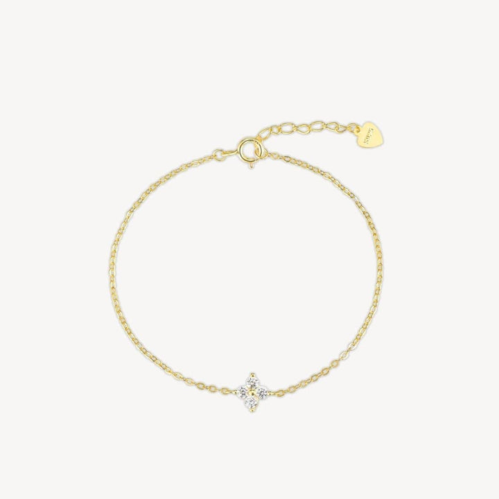 Flora Gold Flower Bracelet